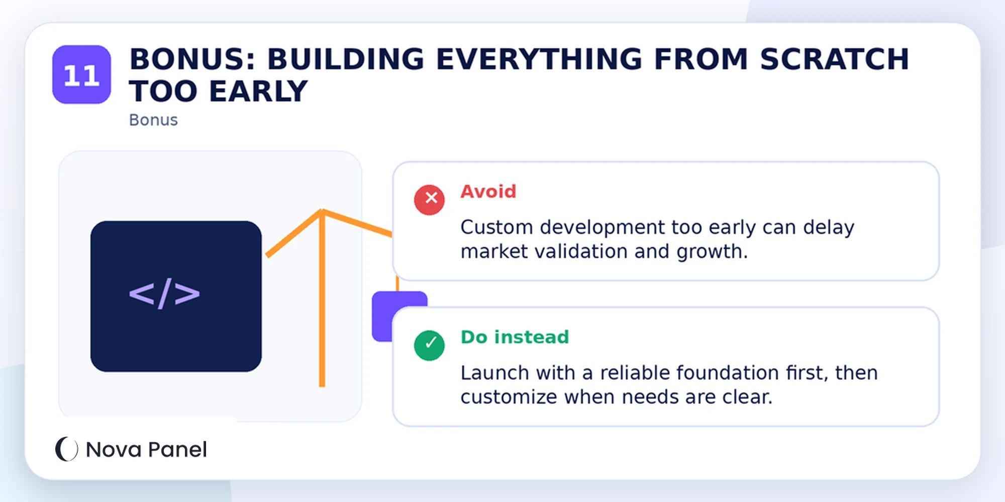 Why building a custom SMM panel too early can delay market validation
