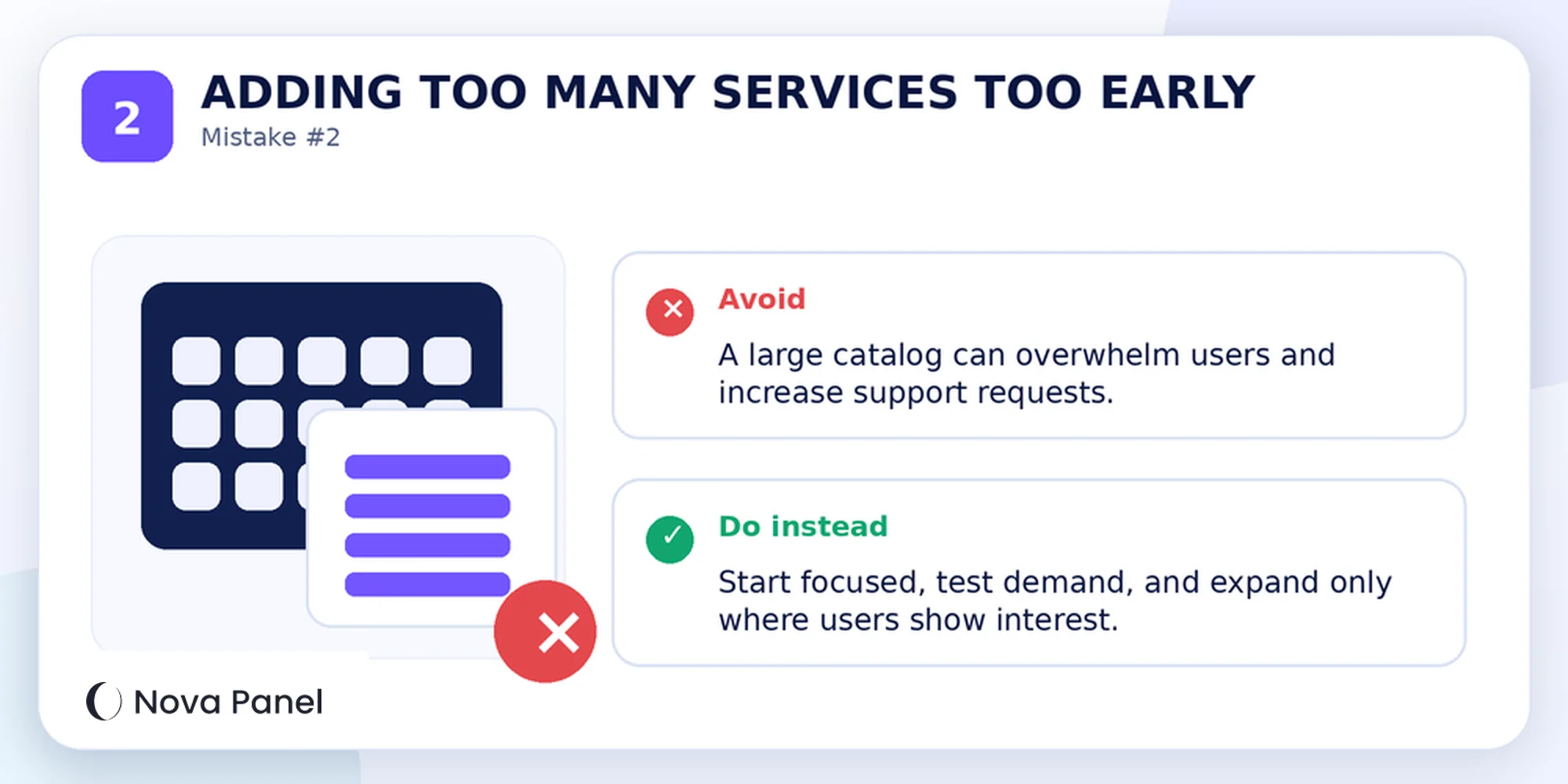 Why an SMM panel should launch with a focused service catalog