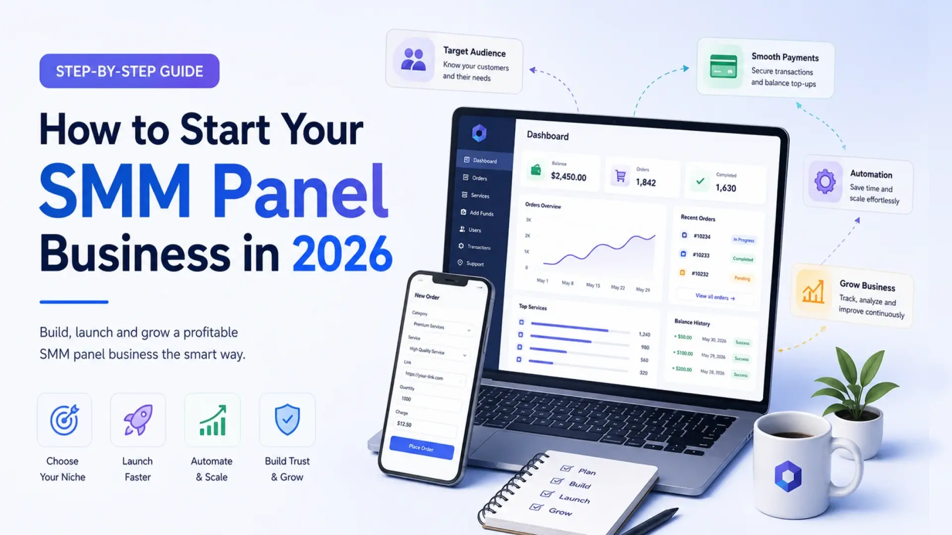 How to start an SMM panel business in 2026